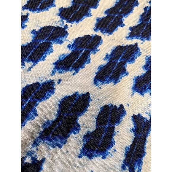 Michael Kors Stripped Blue/White Leggings Women's Size 6. - Picture 2 of 7